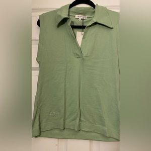 Mint colored vest top